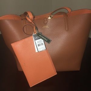 Ralph Lauren Reversible Tote Bag New